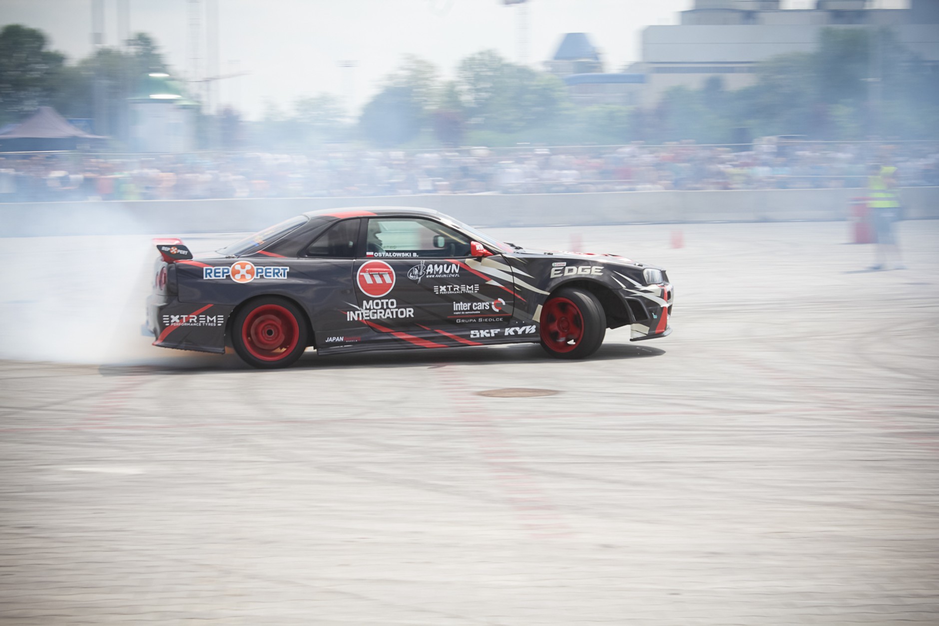 Bartek Ostałowski w akcji - mistrzowski drifting