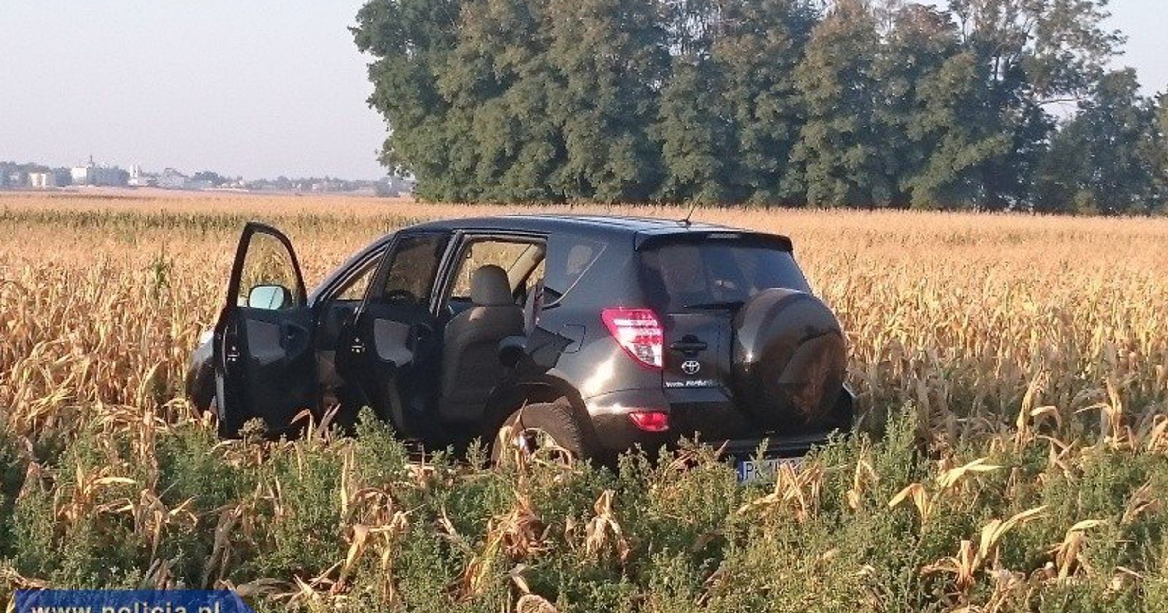 Odzyskana Toyota RAV 4