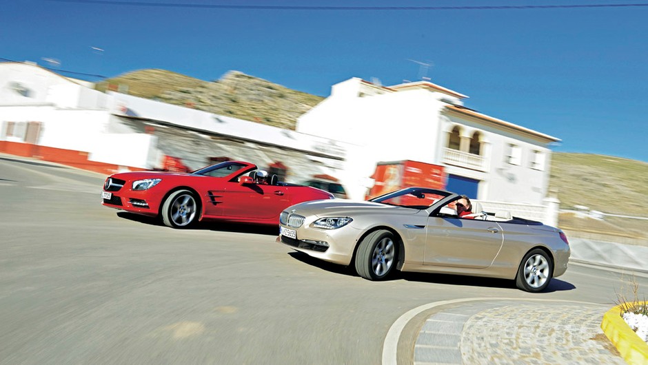 Mercedes SL 500 kontra BMW 650i: kto produkuje najlepsze cabrio na świecie?