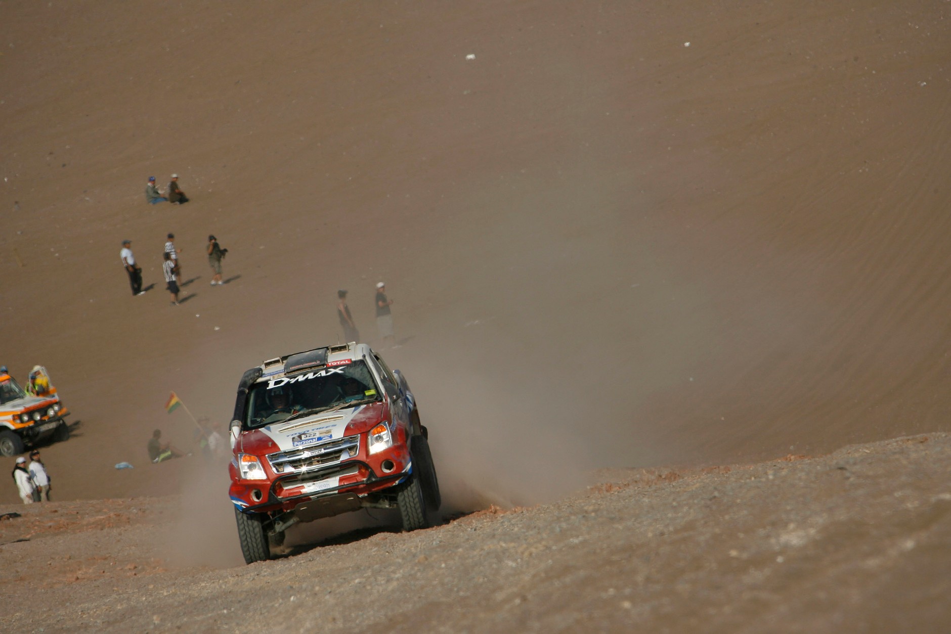 Rajd Dakar 2011: dobra postawa Polaków, Hołowczyc z otwartymi drzwiami (5.etap, wyniki, fot. Willy Weyens)