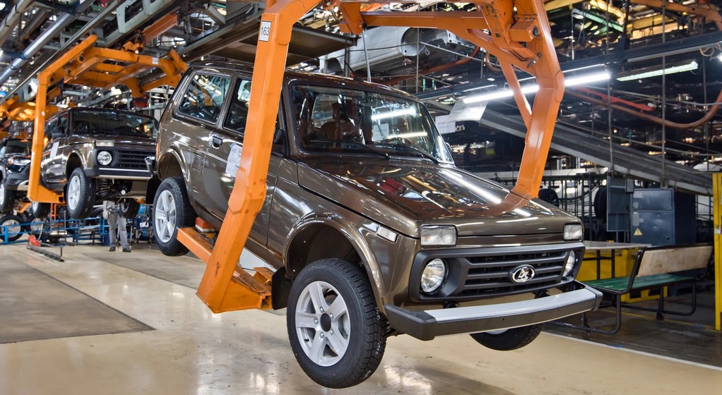 Fabryka łady w Rosji. Linia produkcyjna modelu Niva