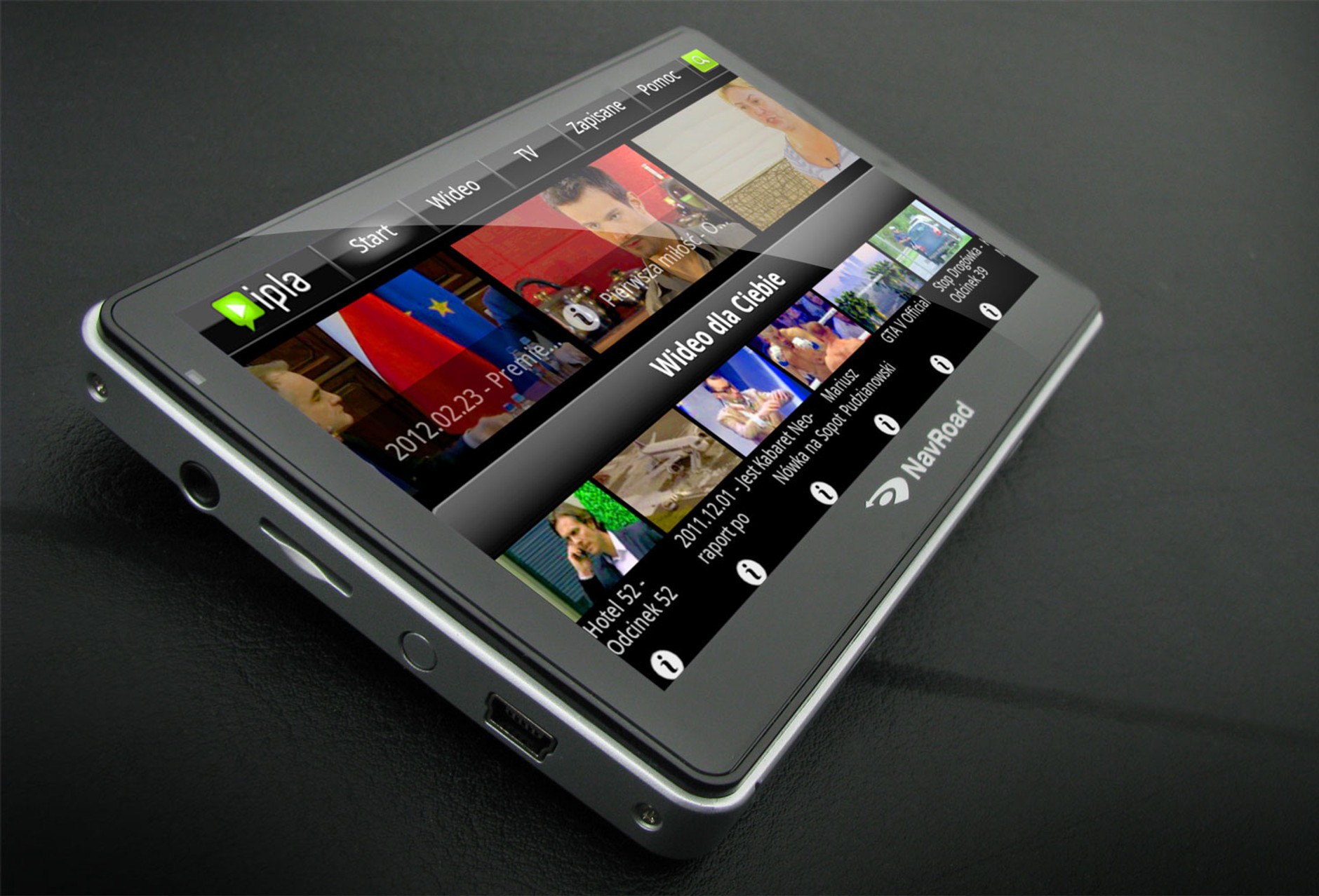 Nawigacja NavRoad z Androidem