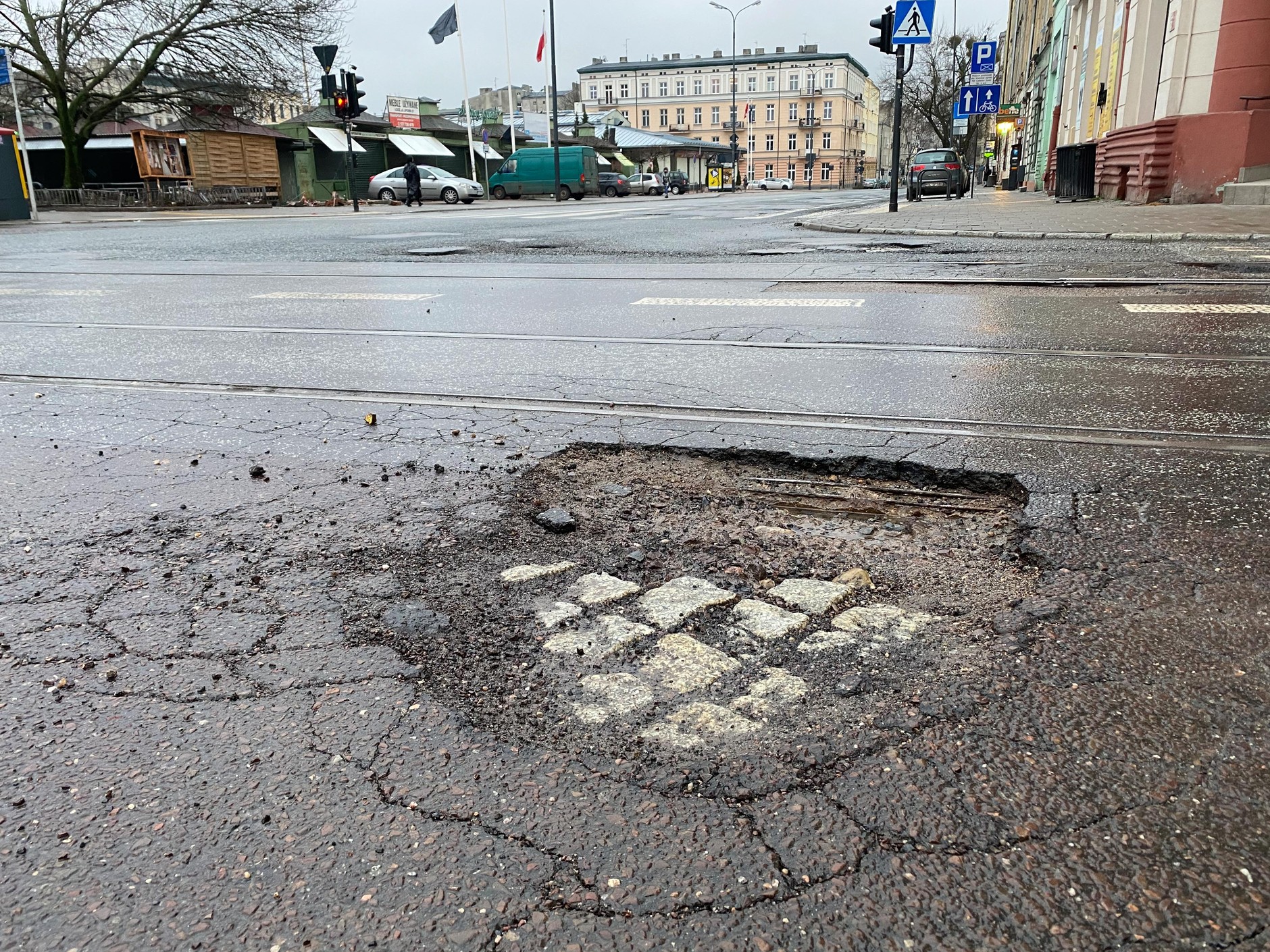 Łódź ul. Zielona