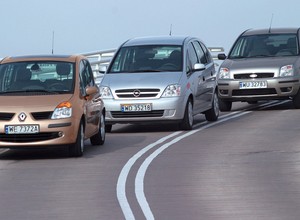 Ford Fusion kontra Opel Meriva i Renault Modus: małe, trwałe i praktyczne