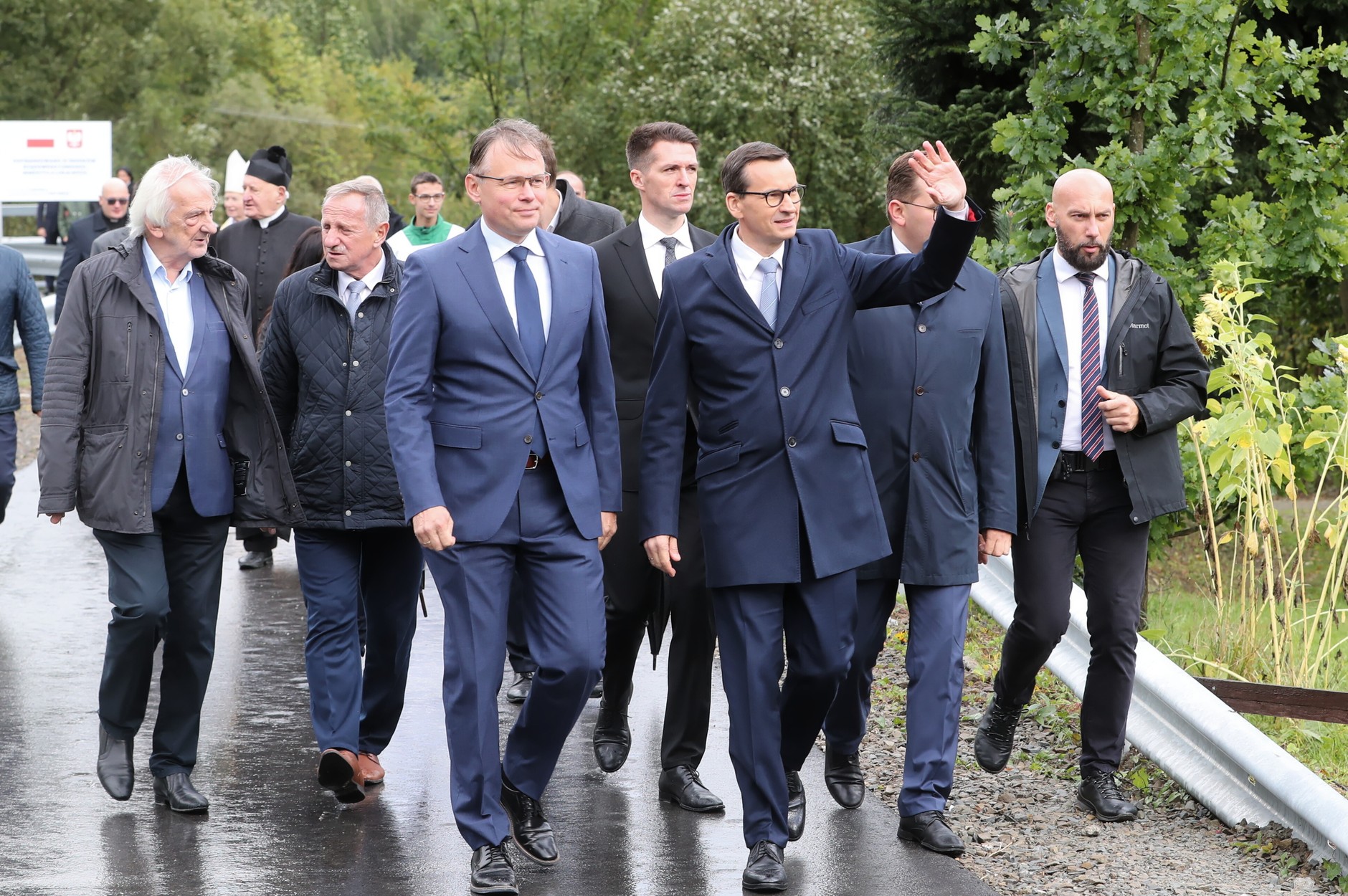 Szczawa, wizyta premiera Mateusza Morawieckiego