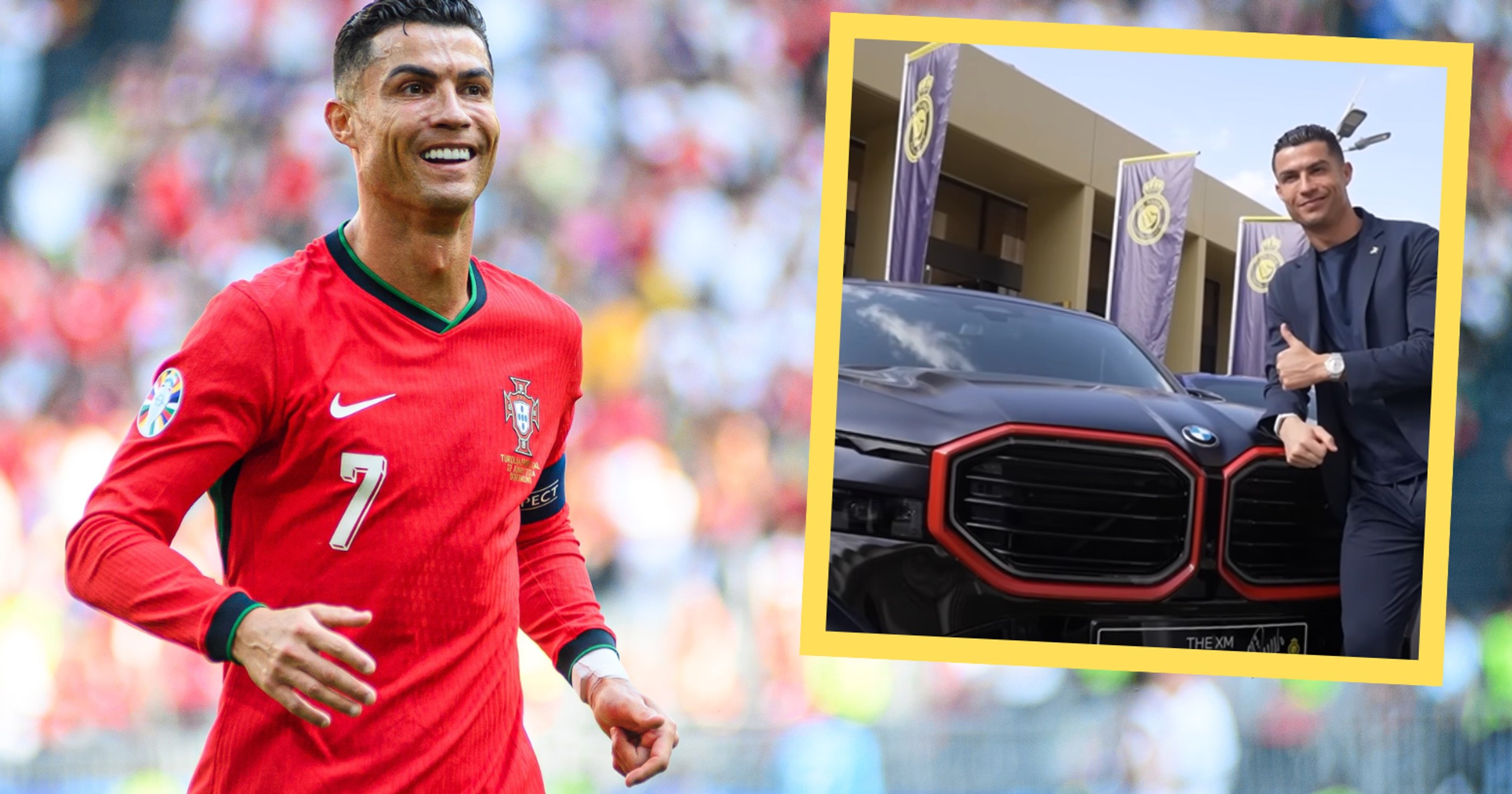 Cristiano Ronaldo dostał nowe auto. Trzeba za nie zapłacić krocie (youtube.com/@AlNassrSaudi)