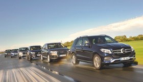 Porównanie - Audi Q7, BMW X5, Mercedes GLE, Range Rover, Volvo XC90, Volkswagen Touareg