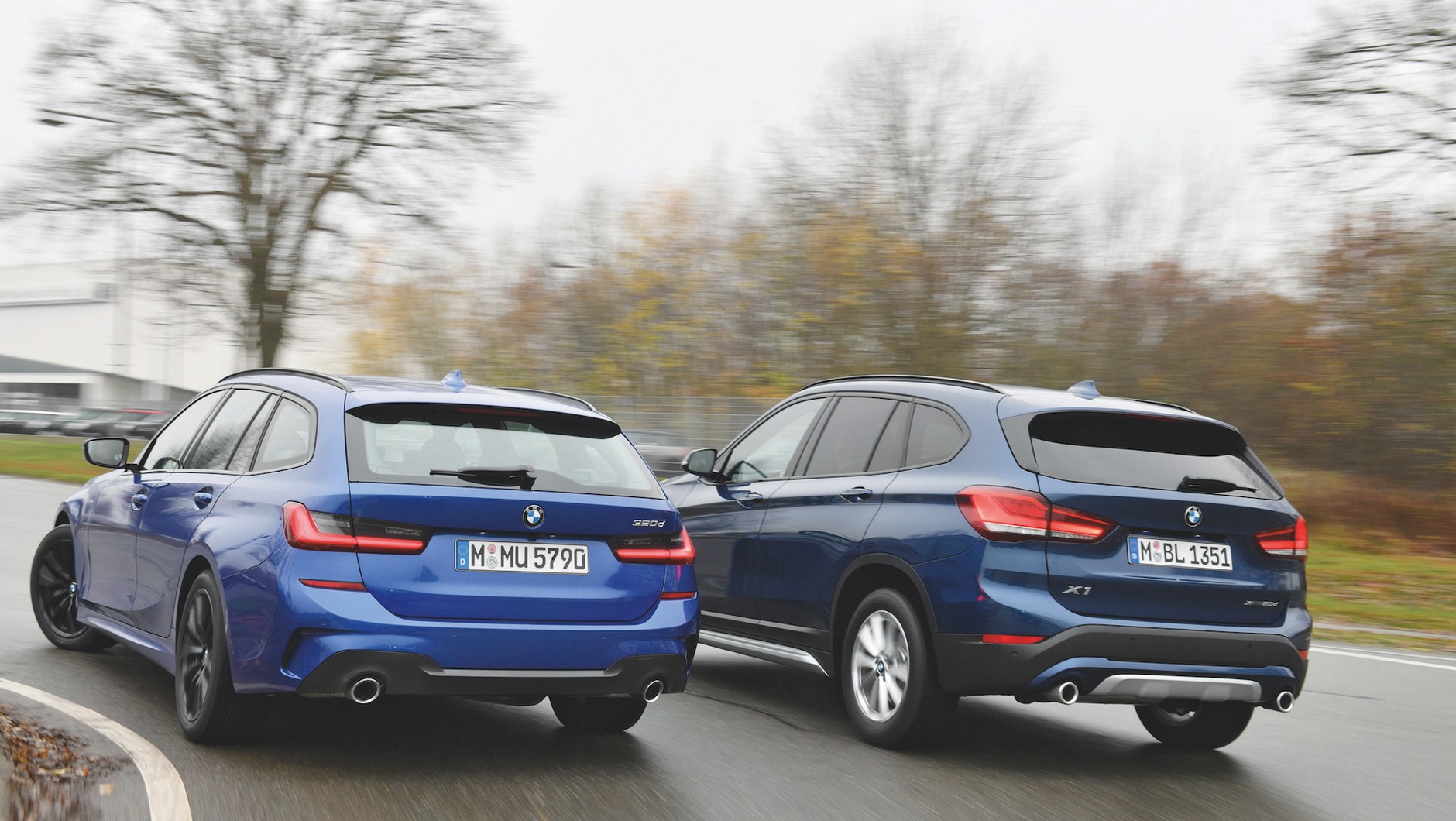 BMW serii 3 Touring kontra BMW X1