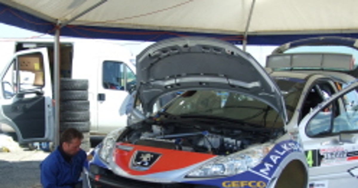Rajd Elmot 2008: Bouffier i Panseri liderami Mistrzostw Polski