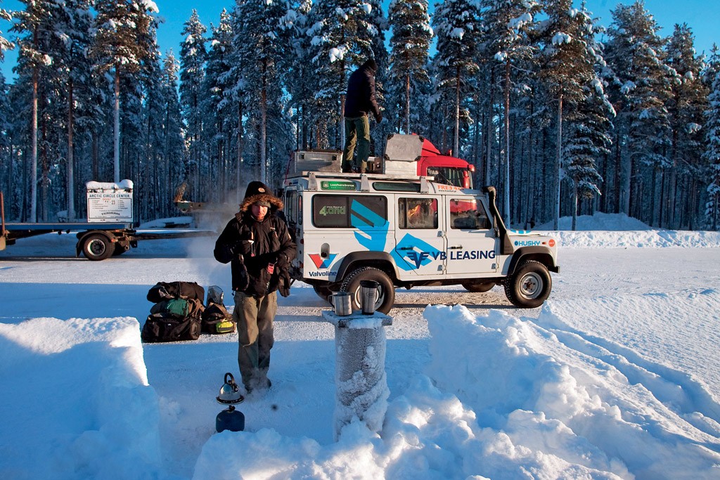Zimowa wyprawa na Nordkapp