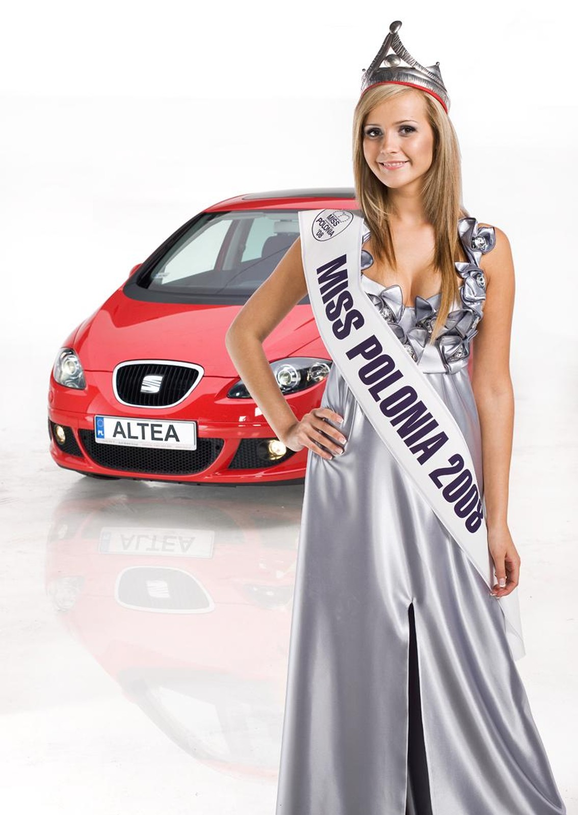 Miss Polonia 2008 i Seat Altea (fotogaleria)