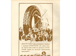 Goodyear: reklamy retro z lat 30.