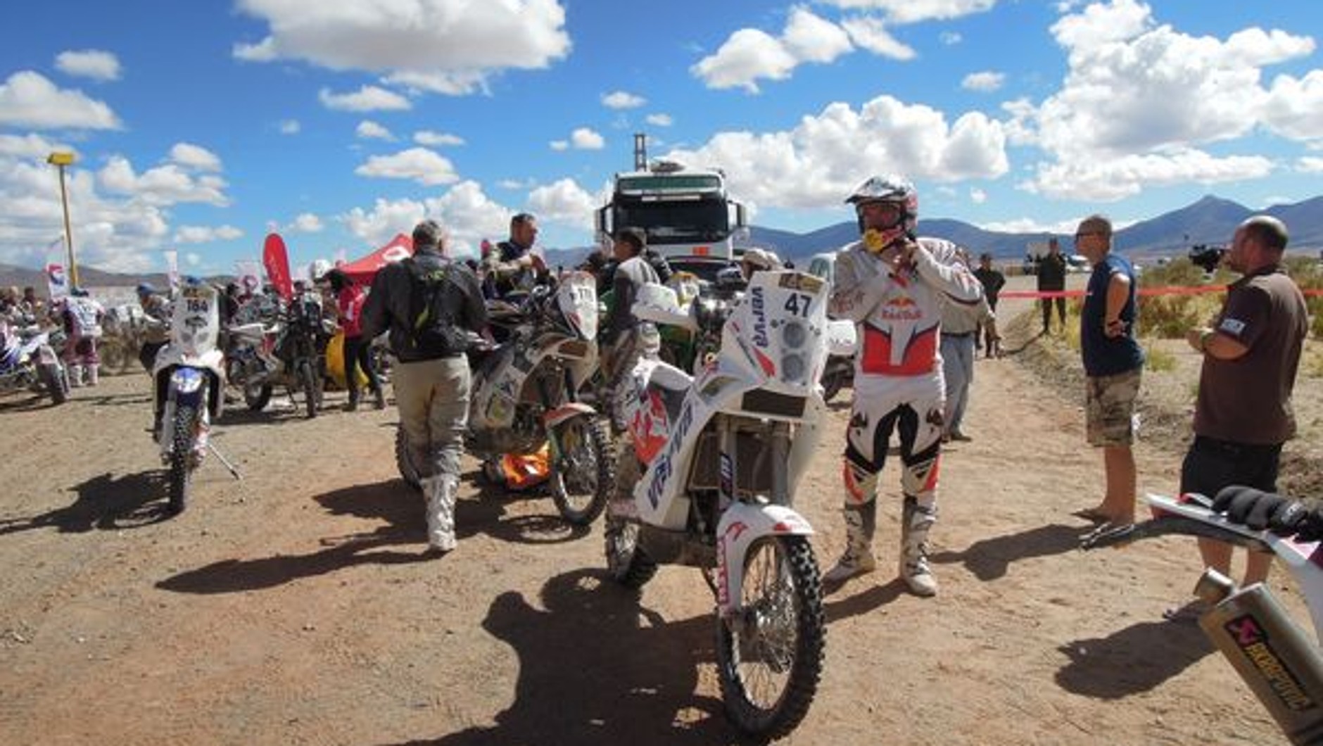 Dakar 2013: Przygoński stracił, auta w błocie (8. etap, wyniki, galeria)