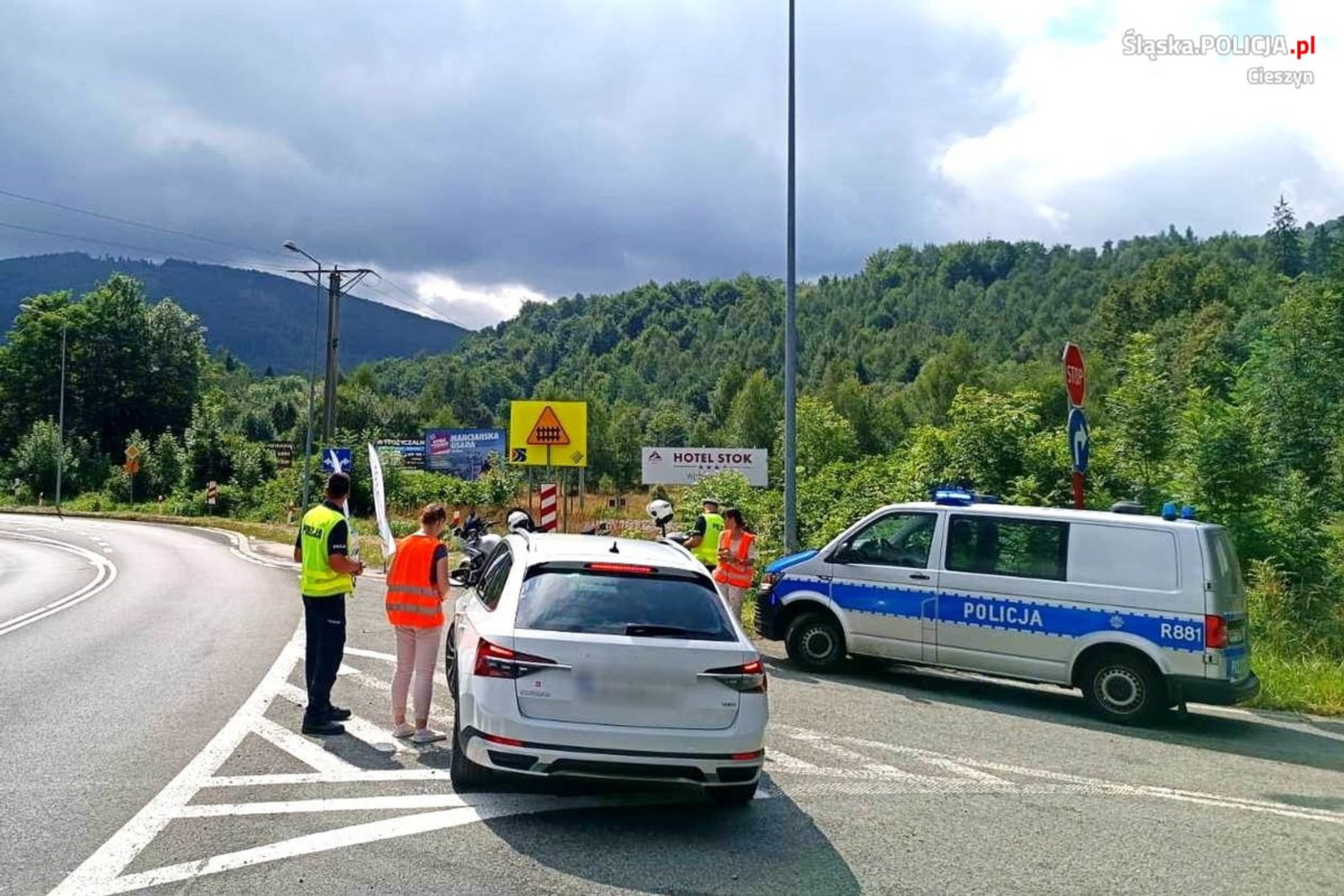 Policjanci przeprowadzili specjalną akcję. "Sprawdzali kąt prosty"