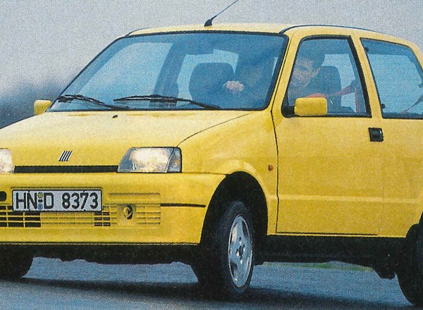 Fiat Cinquecento Sporting - maluch w sportowej formie (Z archiwum Auto Świata)