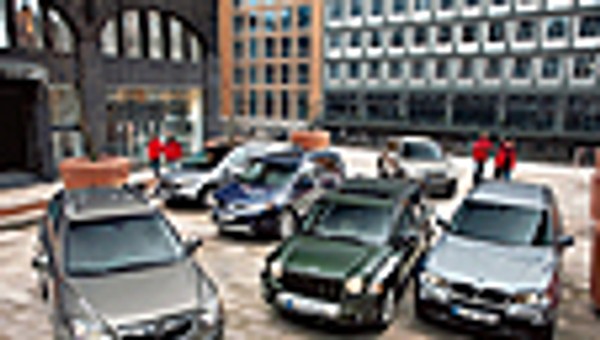 Opel Antara, Honda CRV, Mitsubishi Outlander, Jeep Compass, Chevrolet Captiva, BMW X3 - Sześciu niezawodnych towarzyszy