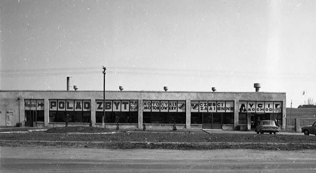 Polmozbyt w Suwałkach; 1975 r.