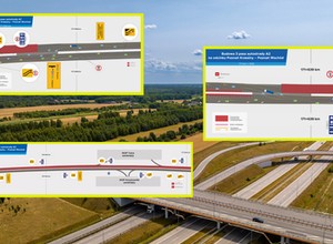 Obniżyli ograniczenie prędkości do 60 km na godz. na A2. Kolejna faza rozbudowy