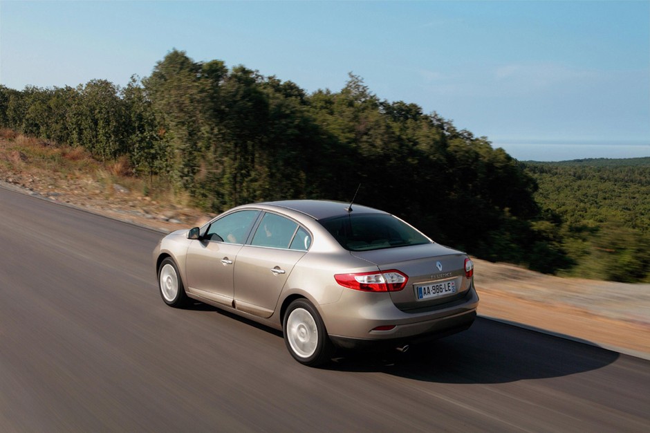 Renault Fluence - Mégane  w wersji sedan