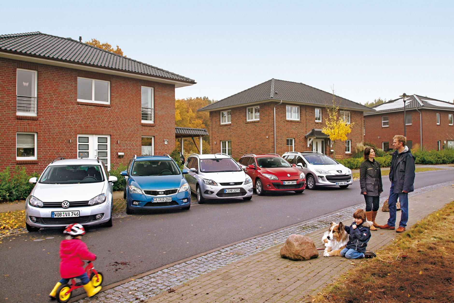 Kompaktowe kombi - Bohaterowie dnia codziennego, Ford Focus kontra Kia ceed, Peugeot 308, Renault Megane i VW Golf