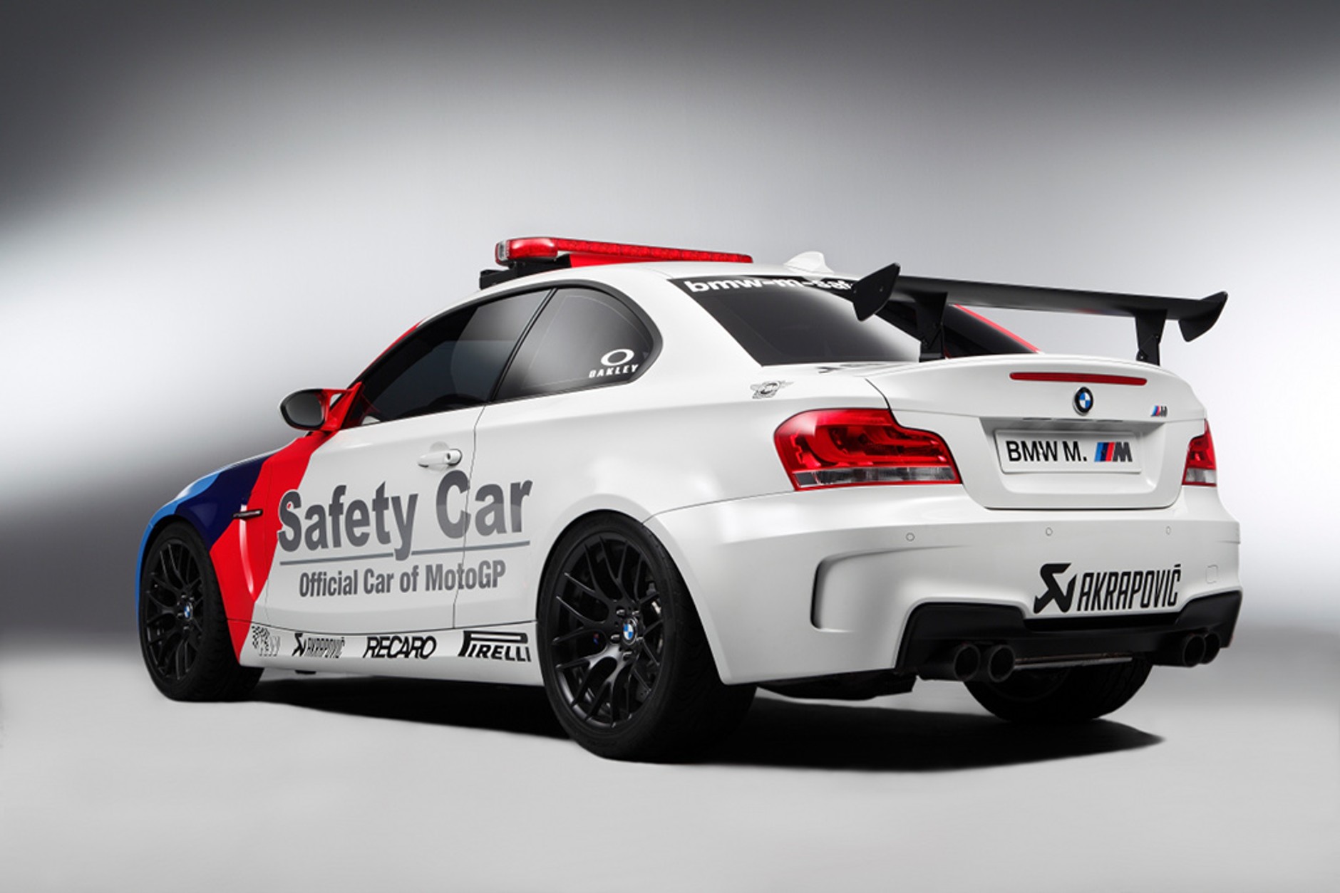 BMW serii 1 M Coupe samochodem bezpieczeństwa MotoGP