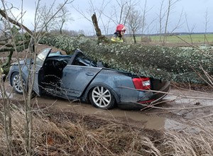 Wichury nad Polską. Będzie wiać nawet 100 km na godz. Wiele interwencji
