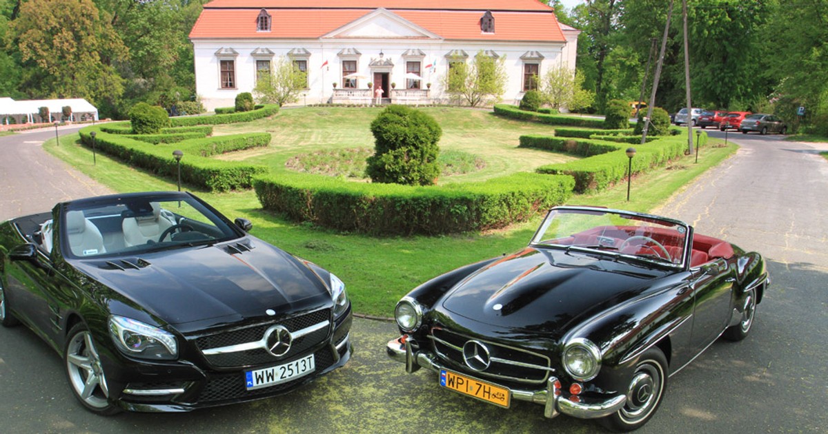 Jak zmienił się Mercedes SL?