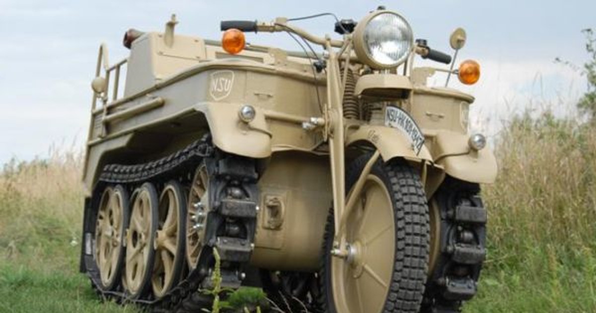 Motocykl czy czołg?