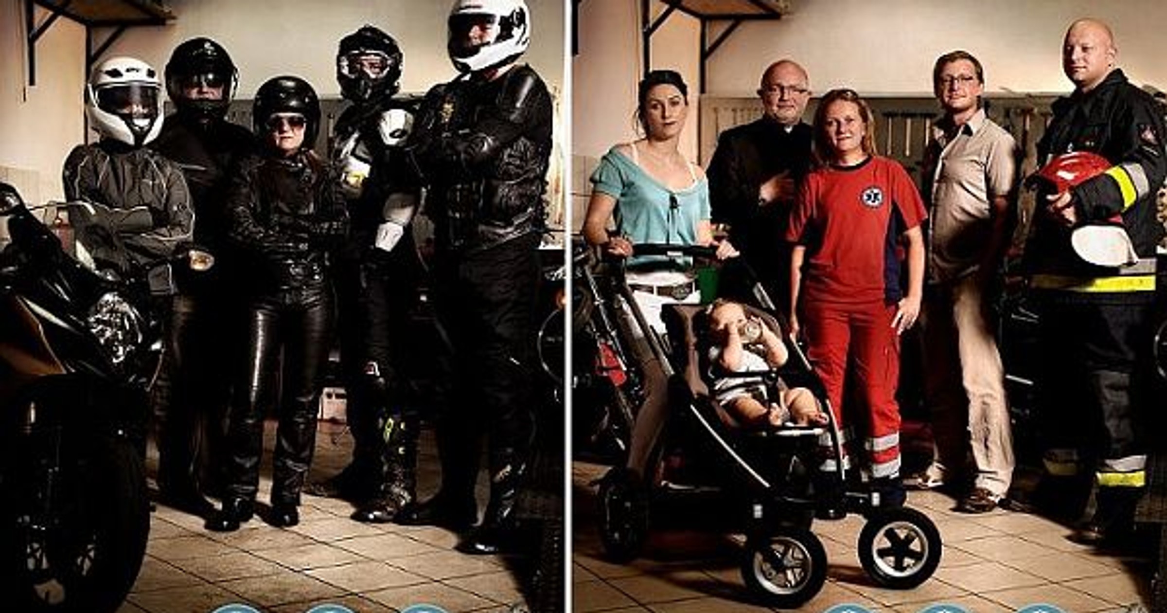 Motocykliści - policja walczy ze stereotypem