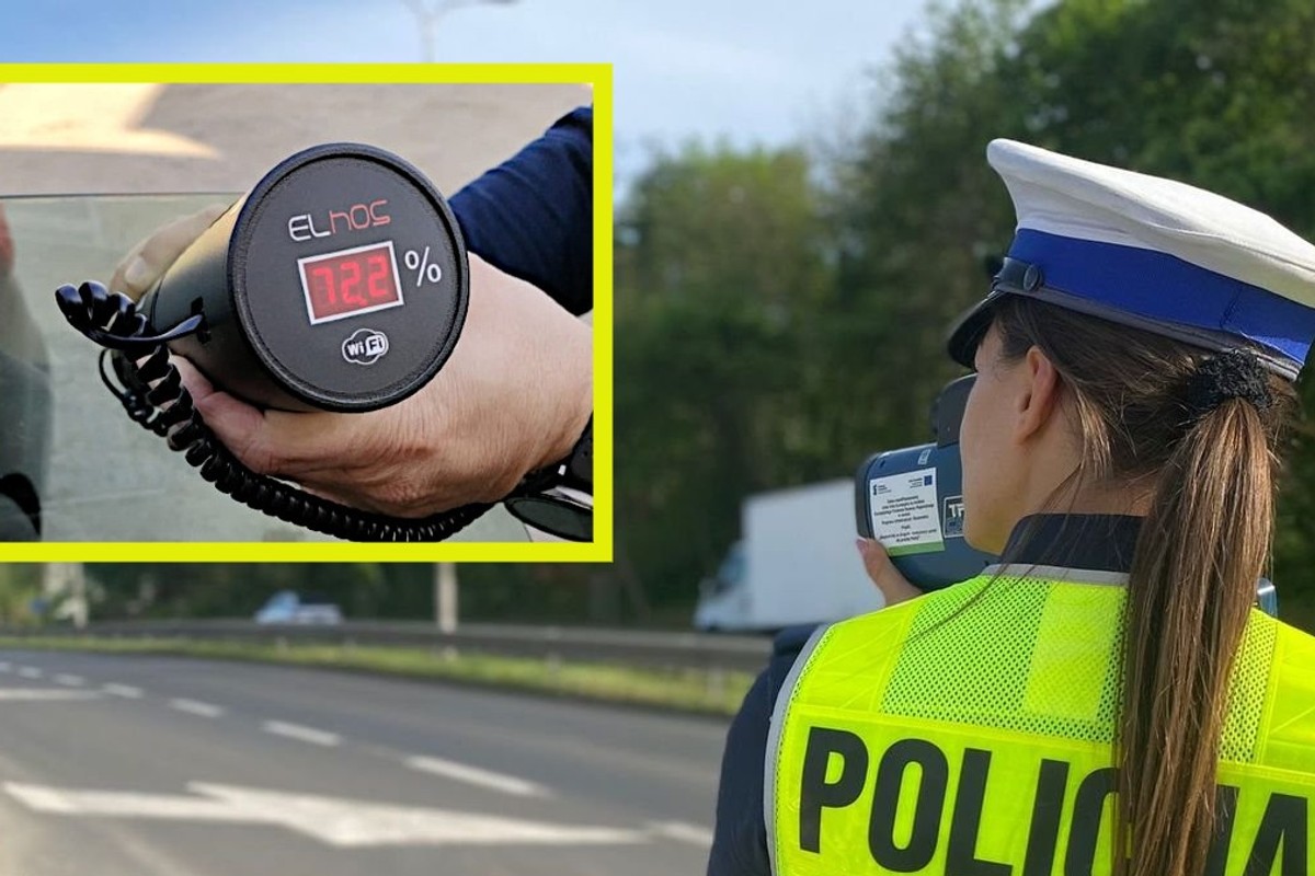 Policjant wyjmie taki miernik i sprawdzi procent. Kara do trzech tys. zł i zabrany dowód