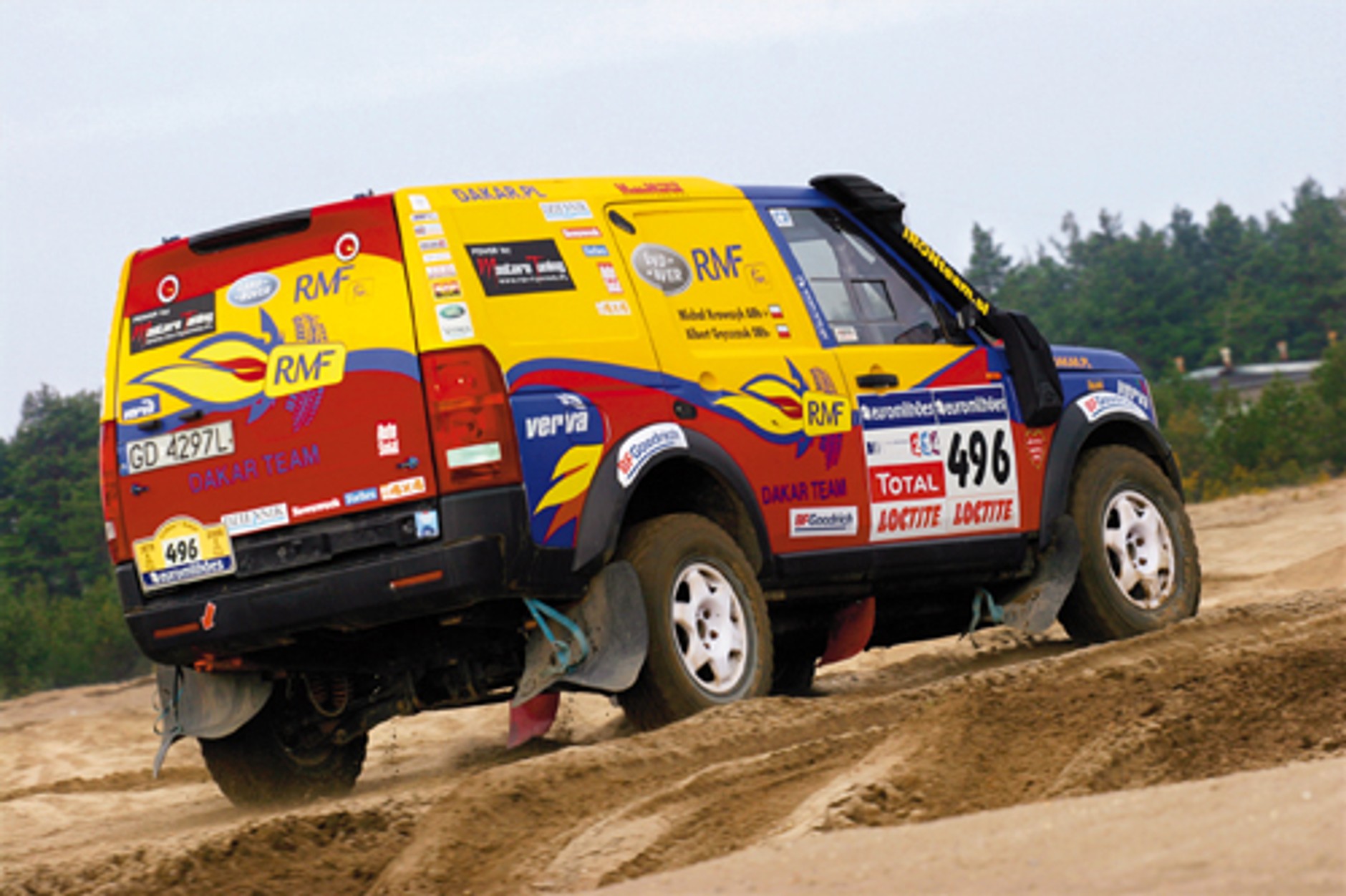 Land Rover Discovery "Dakar" - Trwałość i osiągi