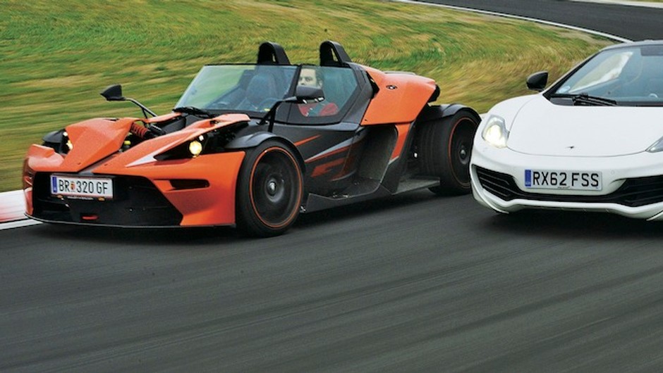 KTM X-Bow GT, McLaren 12C Spider