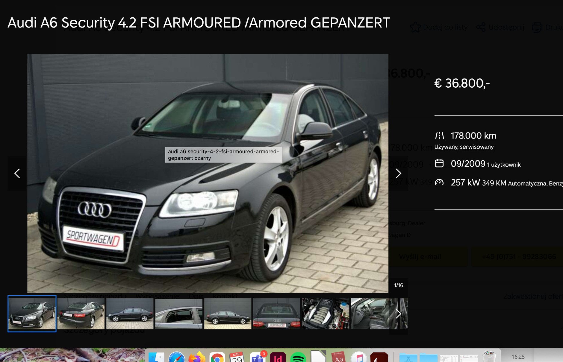 Tanie, używane auta opancerzone