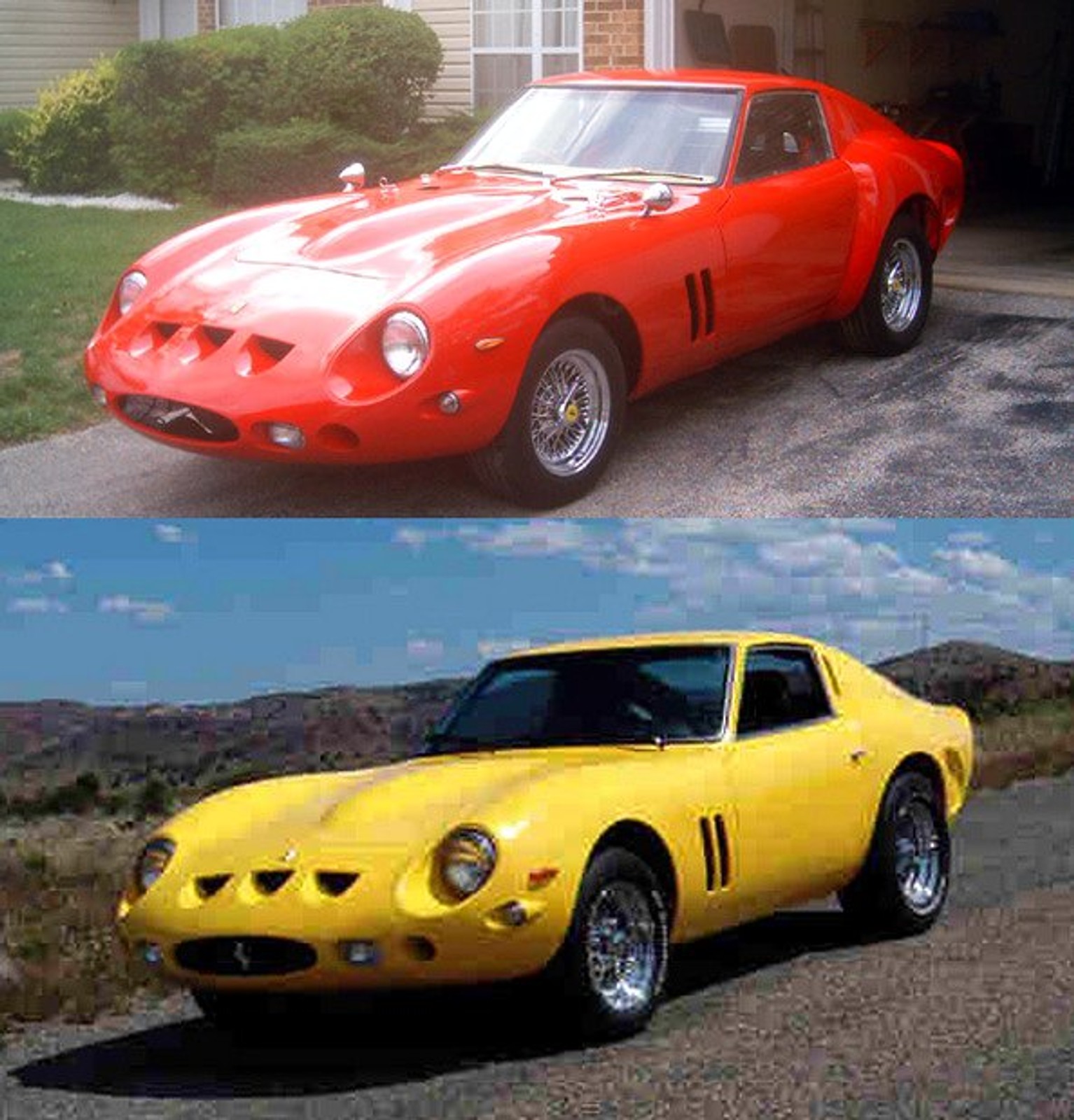Ferrari 250 GTO na bazie Nissana 280 Z z silnikiem BMW