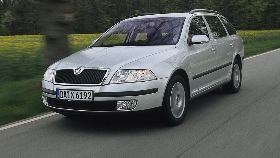 Skoda Octavia II - zdjęcie ilustracyjne (nie jest to zdjęcie opisywanego egzemplarza Skody Octavii)