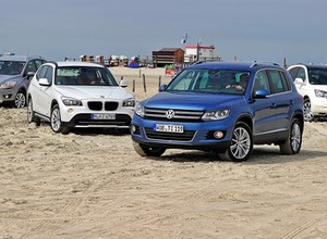BMW X1 kontra Ford Kuga, Honda CR-V i VW Tiguan - dobry SUV z dobrym dieslem