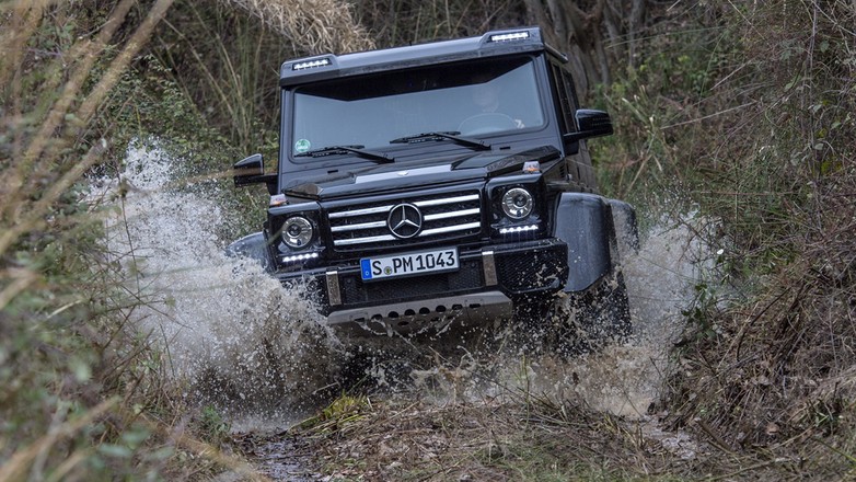 Mercedes G500 4x4 - Mieszanka piorunująca