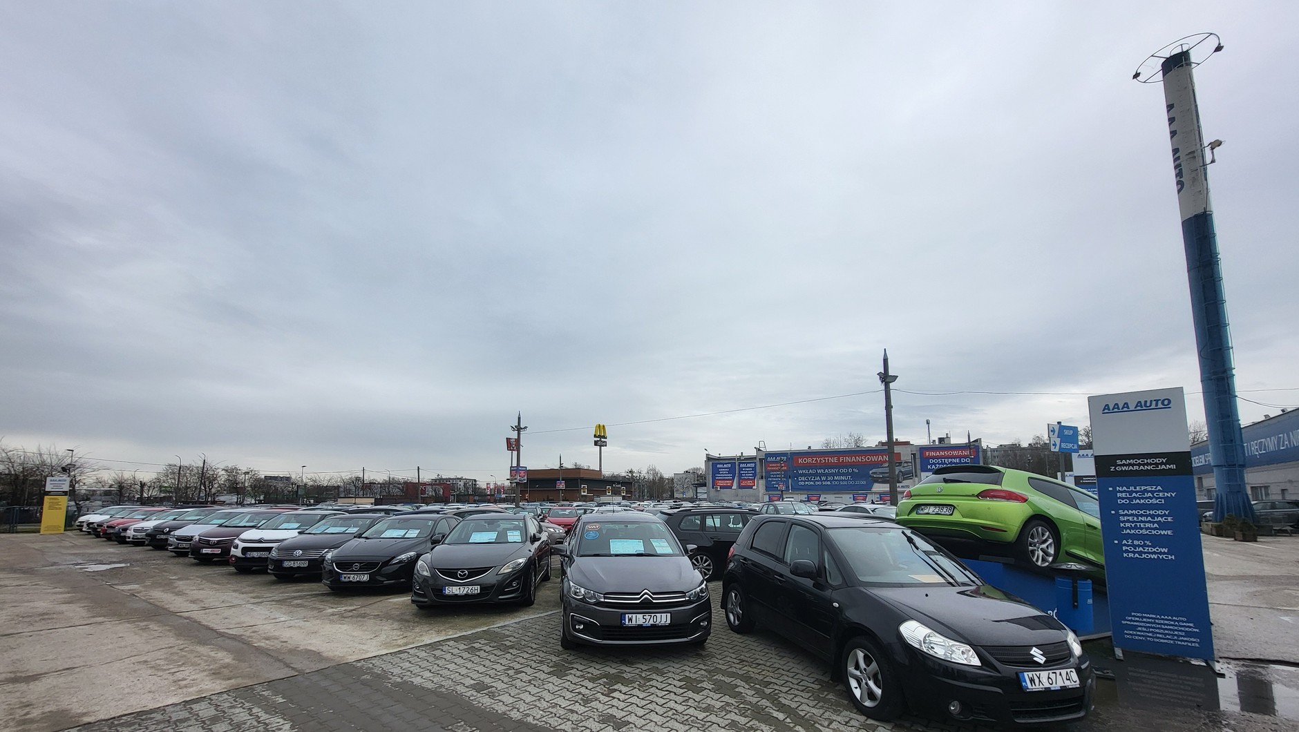 Plac AAA Auto w Piasecznie