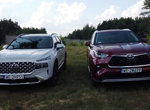 Auta bez ściemy - Hyundai Santa Fe kontra Toyota Highlander