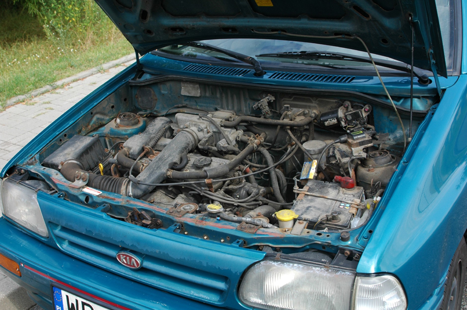 Kia Pride - Uwaga  na korozję!