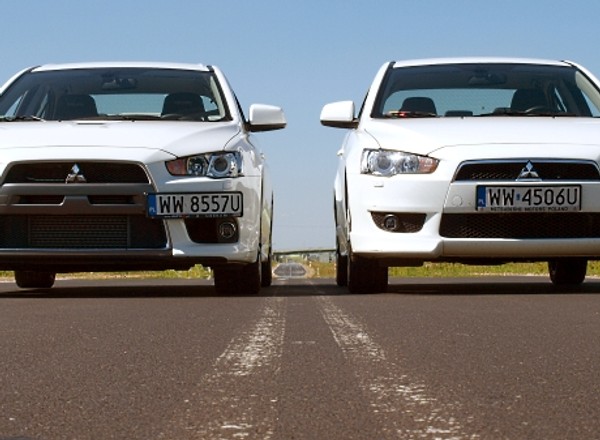 Lancer vs Lancer Evo: podobne, a bardzo różne