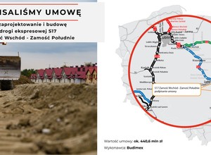 Rusza budowa S17 na południe od Zamościa. Wiemy, kiedy droga ma być gotowa