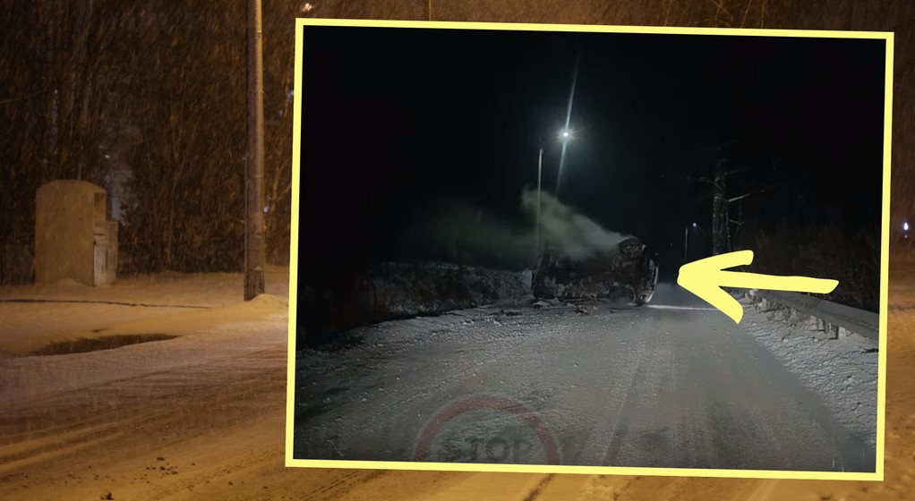 Groźne dachowanie w Chochołowie. Za kierownicą siedział 14-latek (screen: STOPCHAM/YouTube)