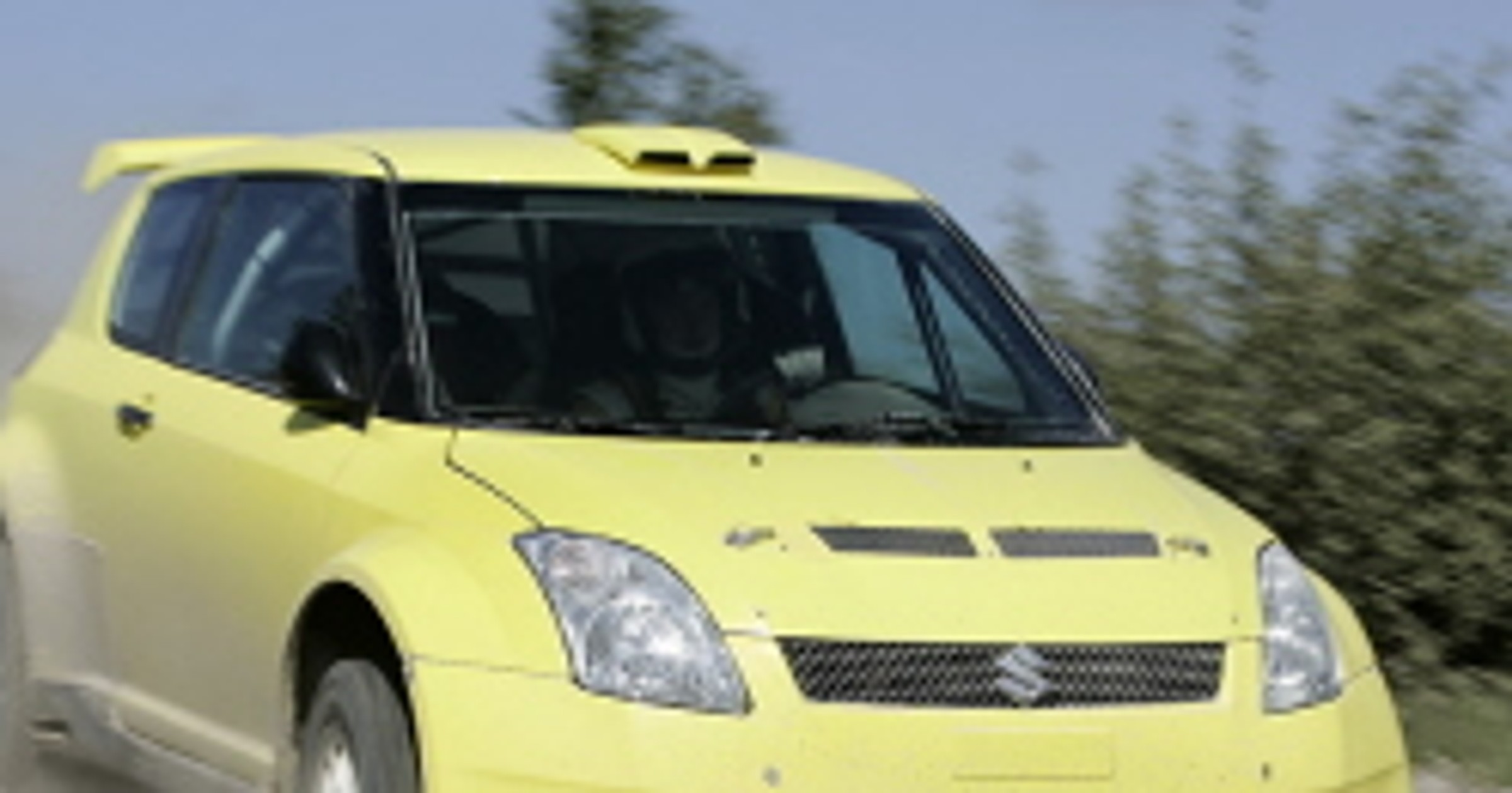 Rajd Magurski 2008: Piotrowie w Suzuki w barwach Tedexu