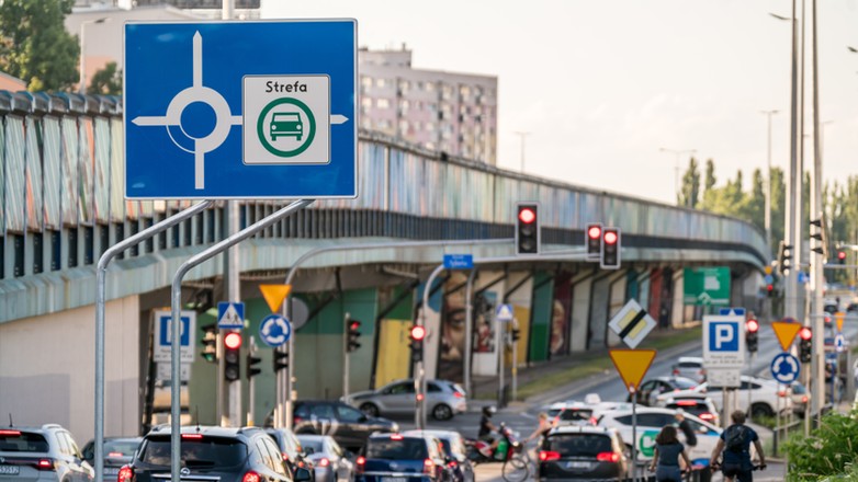 Znaki - strefa czystego transportu