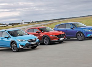 Różnorodność jest super: Mazda CX-30, Nissan Qashqai i Subaru XV