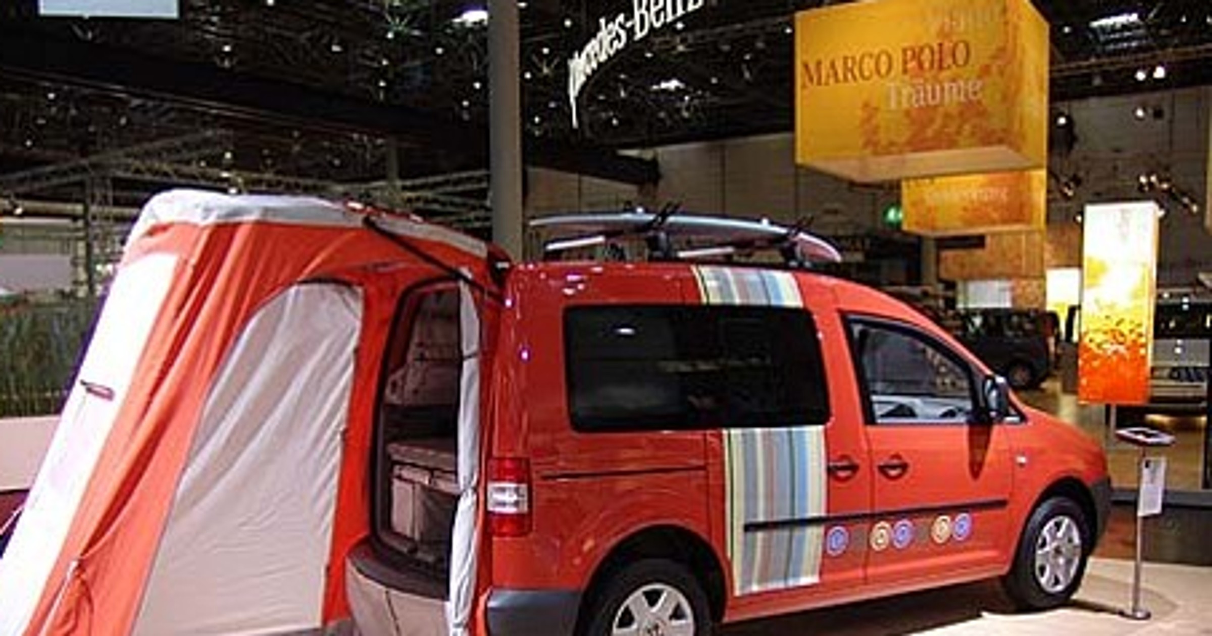 Caddy na kemping