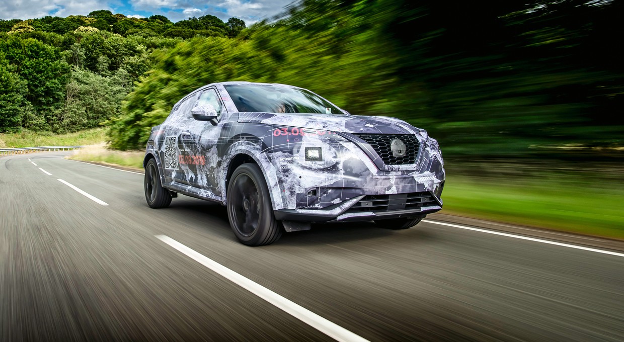 Nowy Nissan Juke – zabawy ciąg dalszy – pierwsza jazda