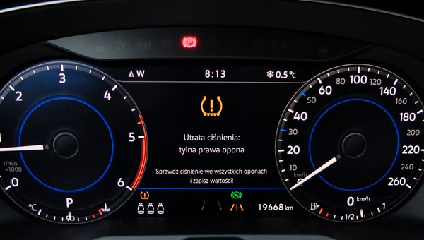 Utrata powietrza w kołach? Nie licz na TPMS, licz na siebie!