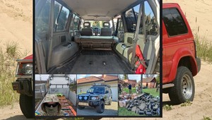Wysyła swoje Pajero na front do Ukrainy. Auto chce wypełnić darami 